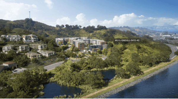 Image of proposed apartment complex