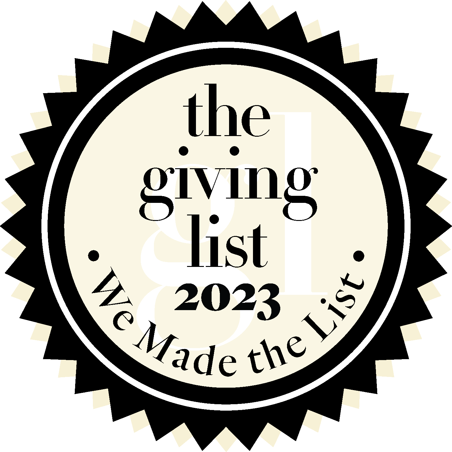 The Giving List 2023, We Made the List