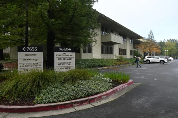 The campus at 7655 and 7665 Redwood Blvd. in Novato — as seen on Wednesday, Dec. 18, 2024 — will be the new headquarters for Community Action Marin. (Alan Dep/Marin Independent Journal)