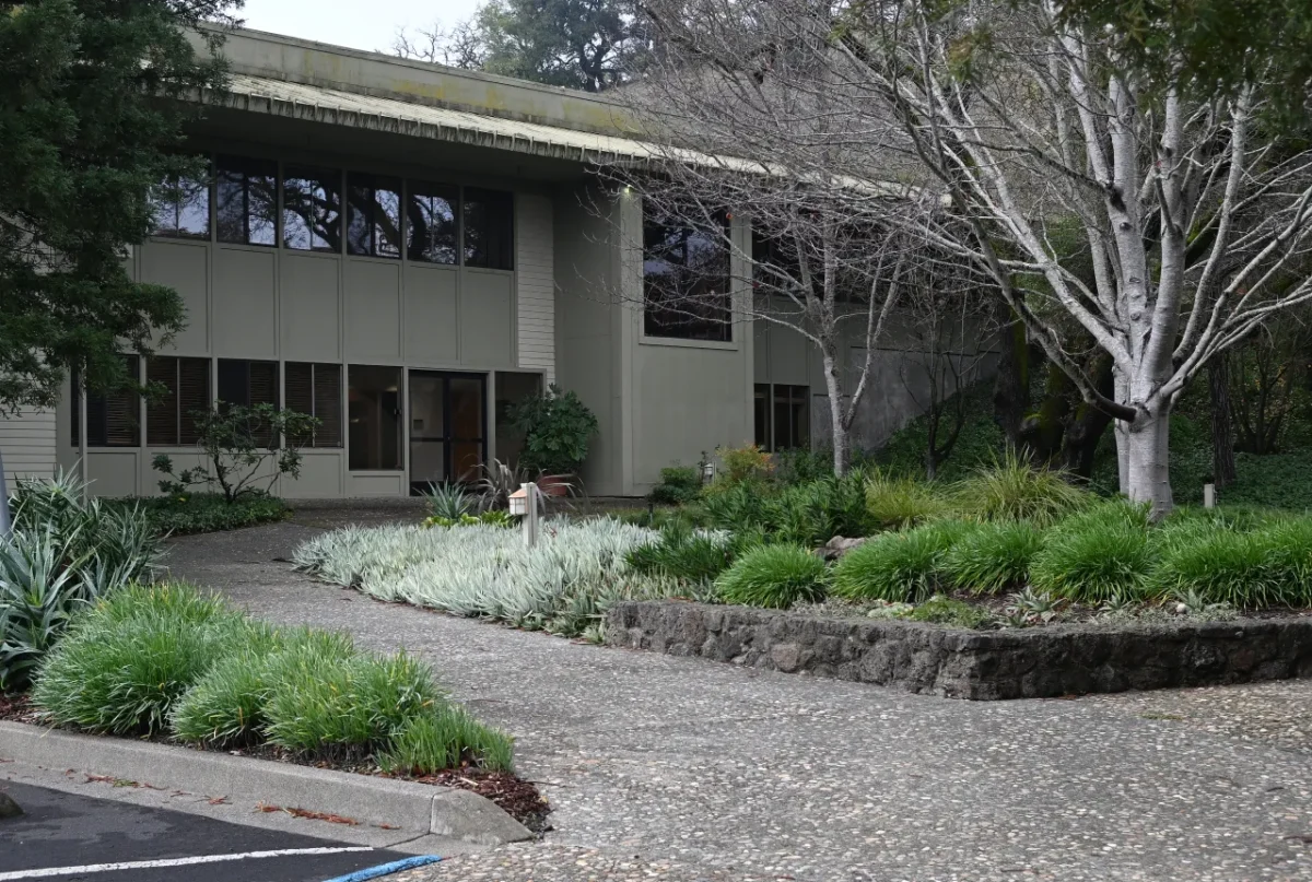 The campus at 7655 and 7665 Redwood Blvd. in Novato — as seen on Wednesday, Dec. 18, 2024 — will be the new headquarters for Community Action Marin. (Alan Dep/Marin Independent Journal)