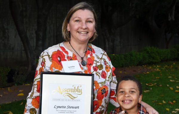 Lynette Stewart, Community Action Marin Courage Award Recipient