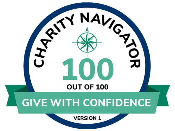 Charity Navigator, 100 out of 100, Give with confidence, Version 1